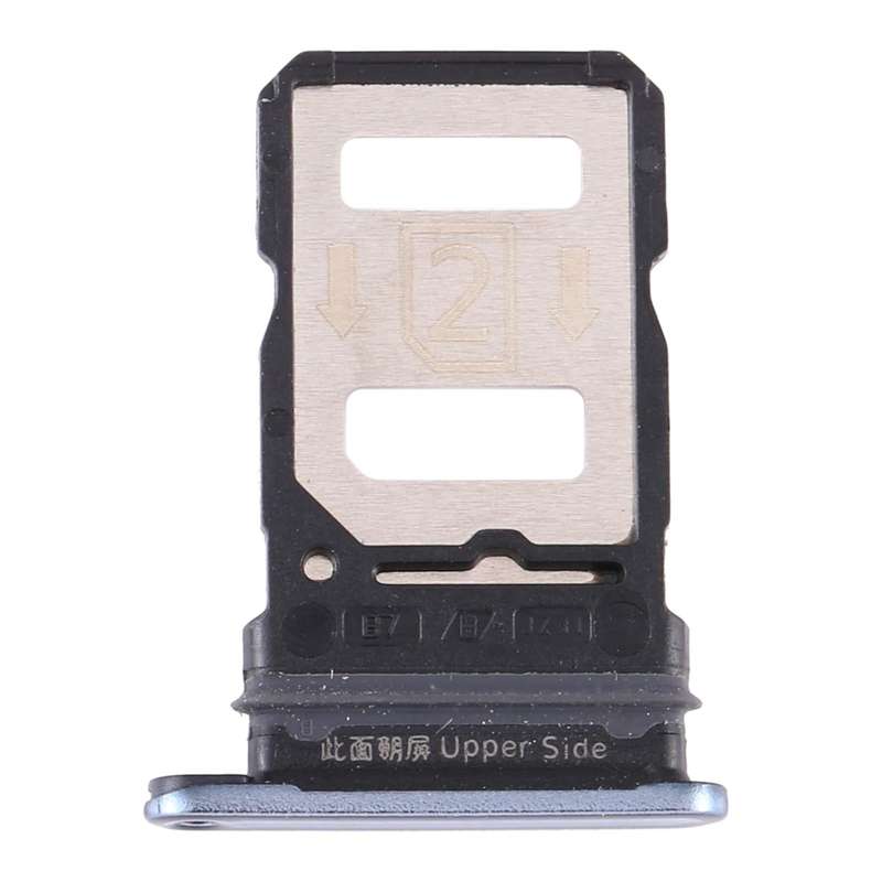 For Vivo Y73s V2031A SIM Card Tray + SIM Card Tray (Black)