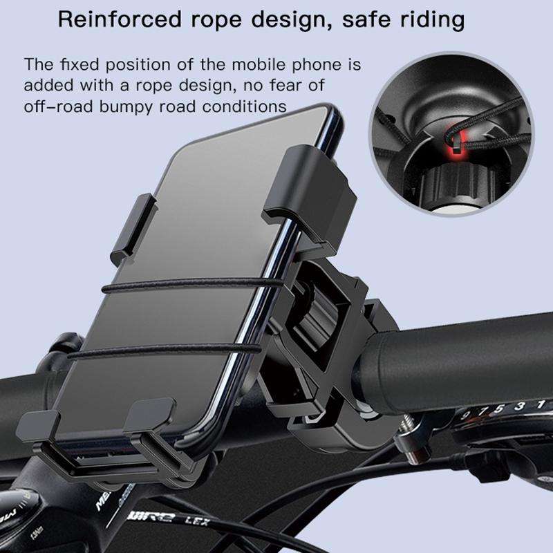 Yesido C94 Bicycle / Motorcycle Elastic Clip Phone Navigation Bracket(Black)