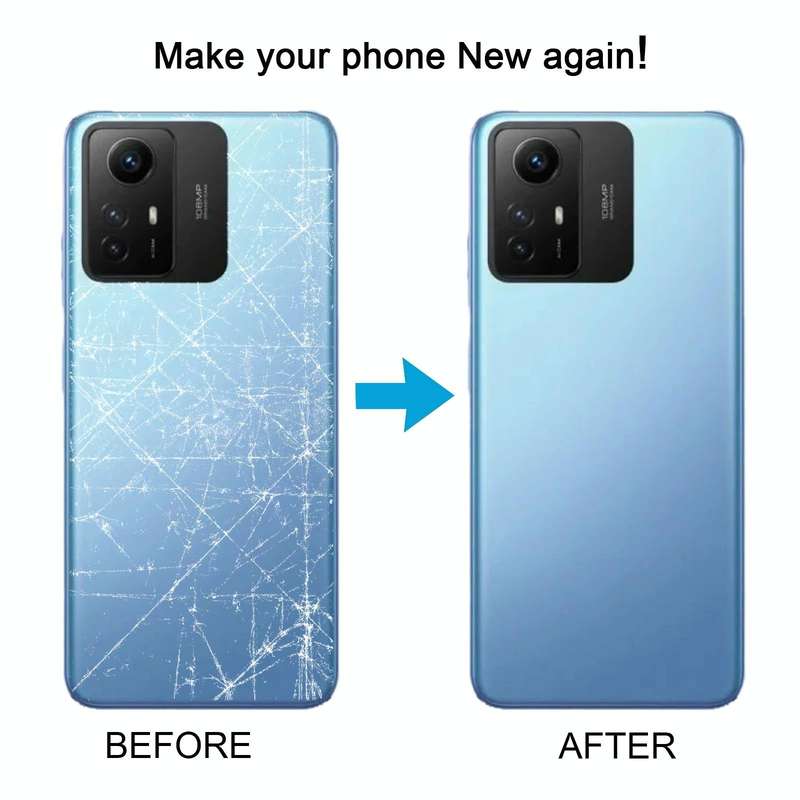 For Xiaomi Redmi Note 12S Original Battery Back Cover(Blue)