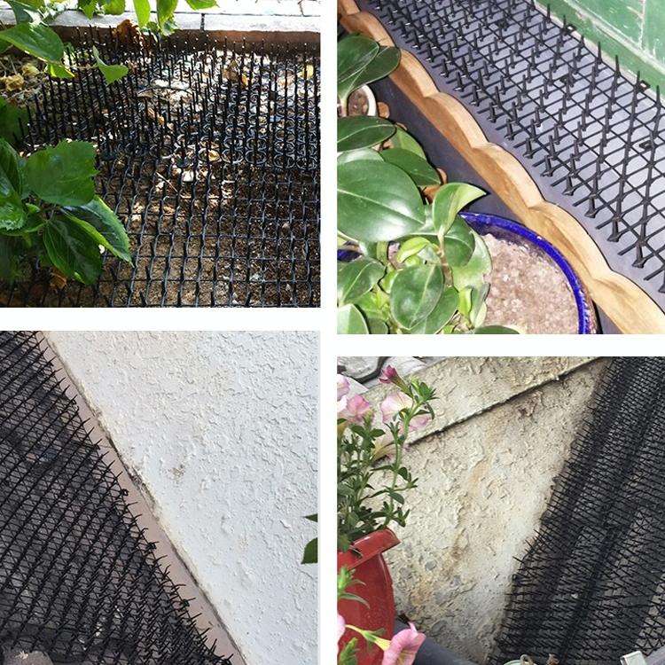 M 200x28cm B21307 Garden Flower Anti-Cat Net Plastic Thorn Pad Drive Cat Net