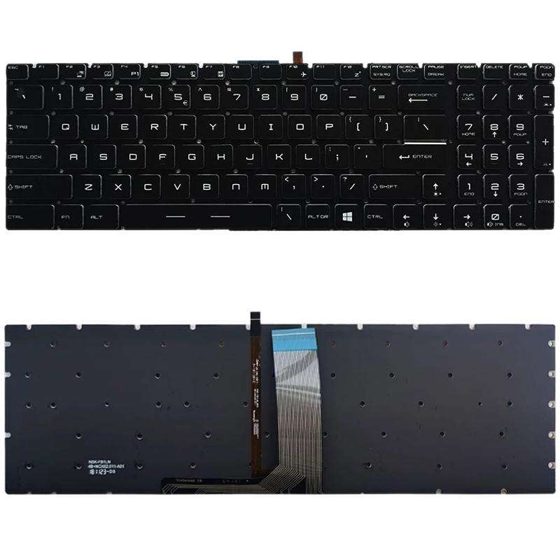 US Version Keyboard with Backlight for MSI GT62 GT72 GE62 GE72 GS60 GS70 GL62 GL72 GP62 GT72S GP7...