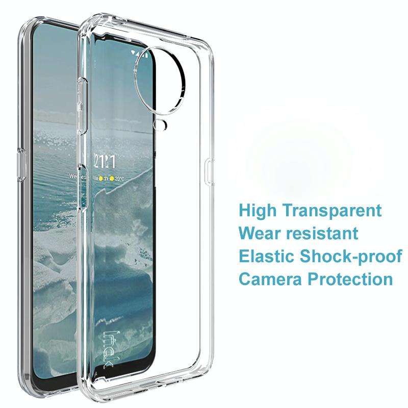 For Nokia G10 / G20 imak UX-5 Series Transparent TPU Phone Case