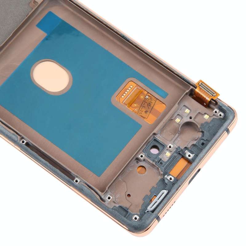 For Samsung Galaxy S20 FE SM-G780F 6.43 inch OLED LCD Screen Digitizer Full Assembly with Frame (...