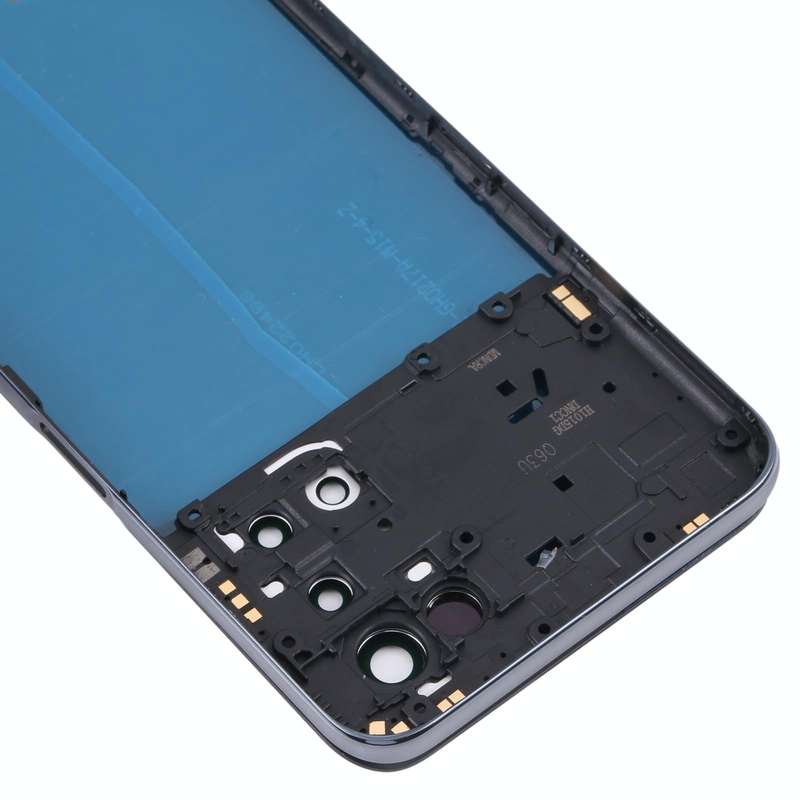 For OPPO A93 5G Battery Back Cover with Middle Frame(Black)