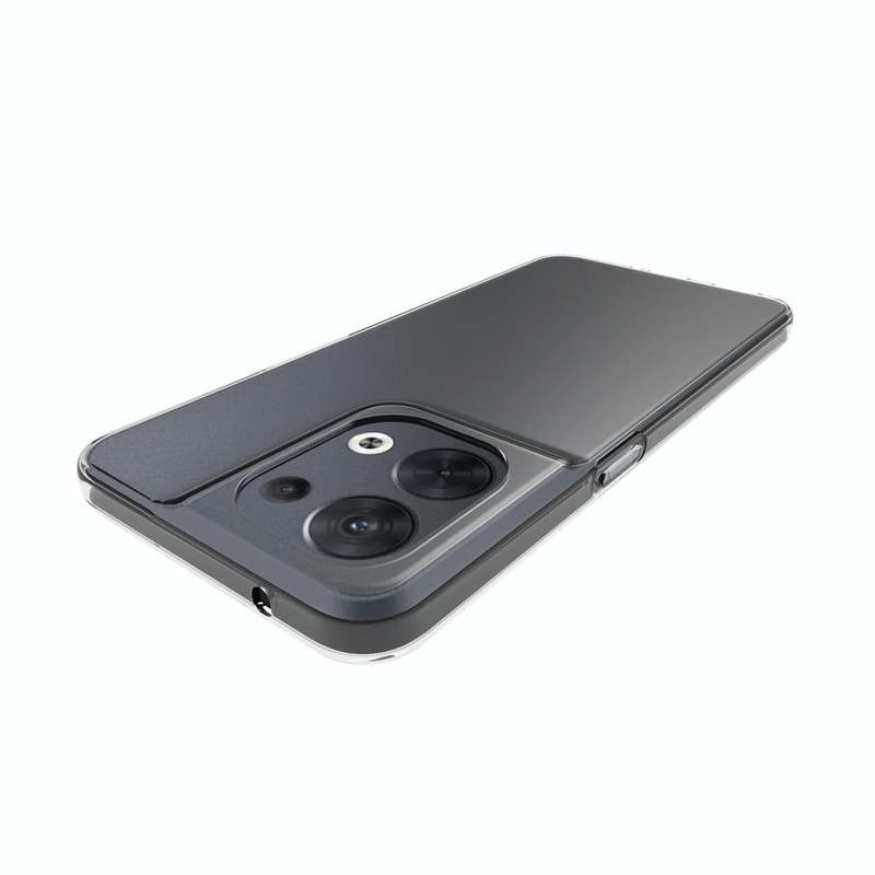 For OPPO Reno8 5G Waterproof Texture TPU Phone Case(Transparent)