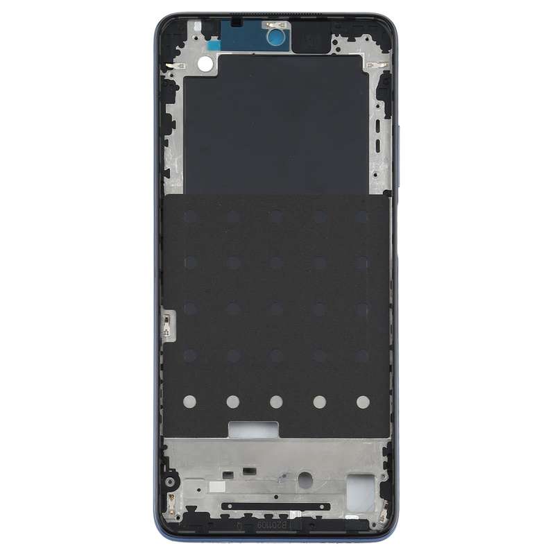 Original Front Housing LCD Frame Bezel Plate for Xiaomi Redmi Note 9 Pro 5G M2007J17C(Grey)