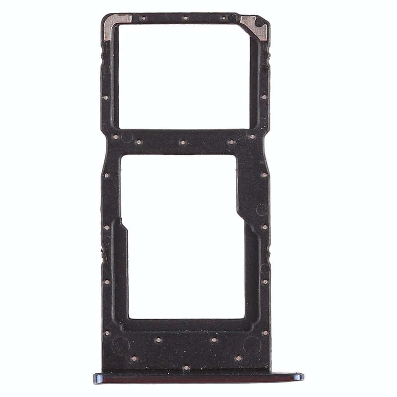 SIM Card Tray + SIM Card Tray / Micro SD Card Tray for Huawei Honor 10 Lite / P smart (2019)(Blue)