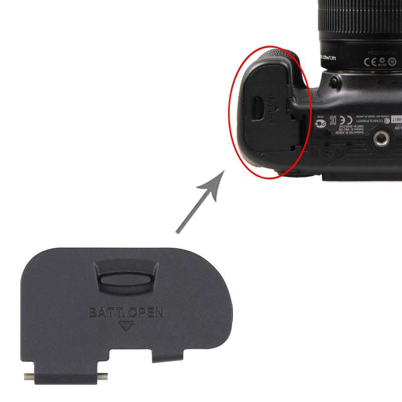For Canon EOS 70D / EOS 80D OEM Battery Compartment Cover