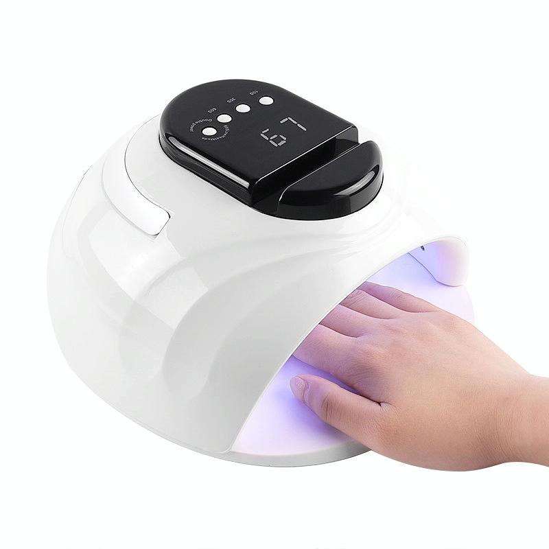M5Plus 168W 42UV/LED Intelligent Induction Nail Lamp with Phone Holder Function(EU Plug)