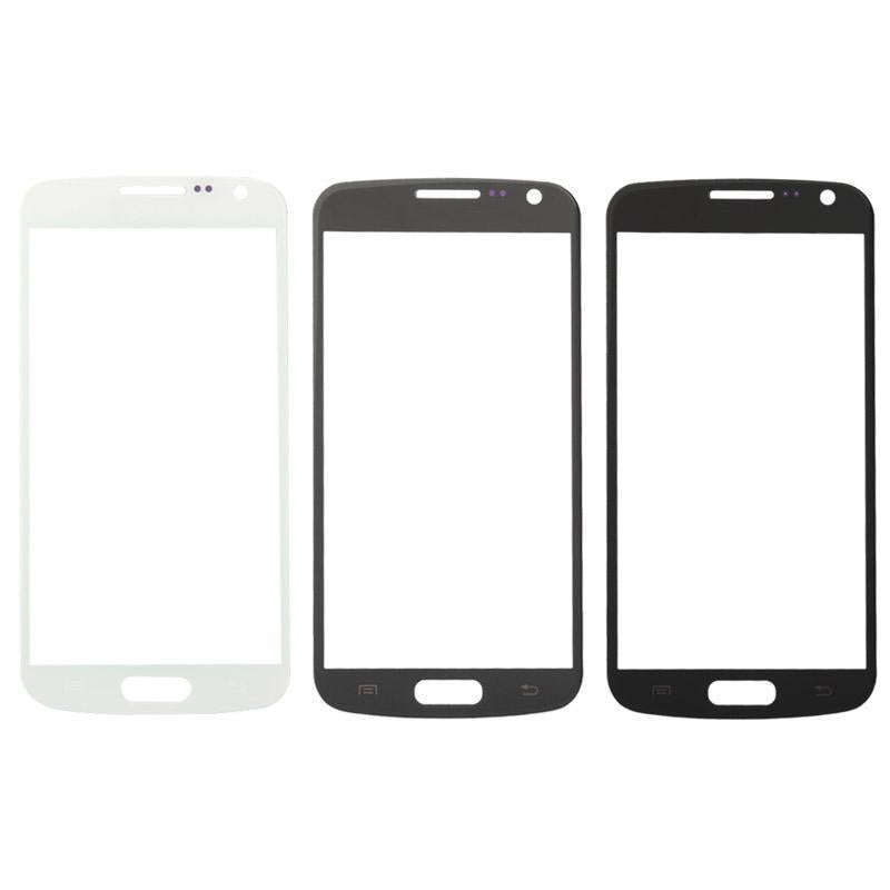 For Galaxy Premier / i9260 High Quality Front Screen Outer Glass Lens (Grey)
