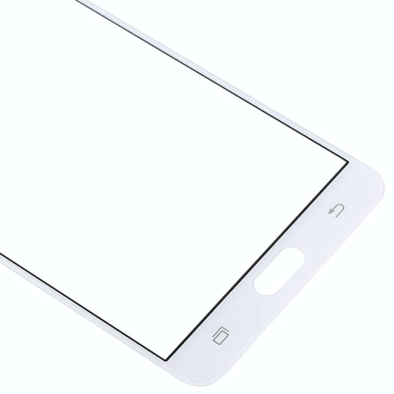 For Samsung Galaxy J7 Max 10pcs Front Screen Outer Glass Lens (White)