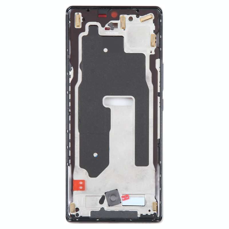 For Honor 70 Front Housing LCD Frame Bezel Plate(Black)