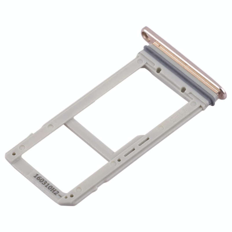 For Galaxy S7 Edge 2 SIM Card Tray / Micro SD Card Tray (Gold)