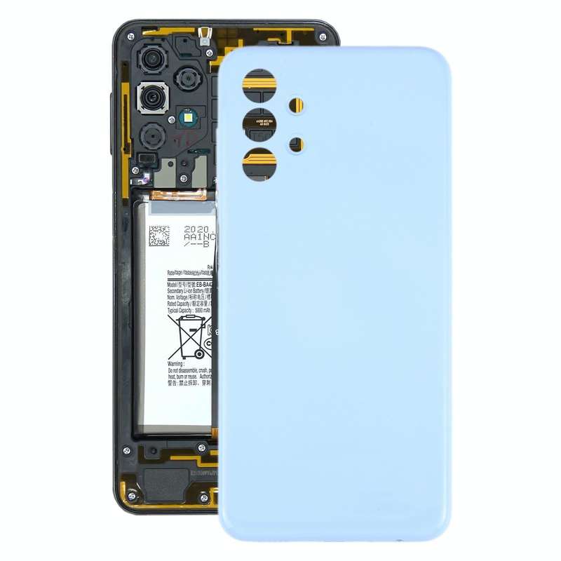 For Samsung Galaxy A13 SM-A137F Original Battery Back Cover(Blue)