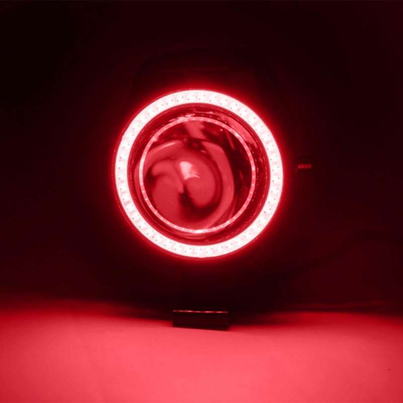 U7 10W 1000LM CREE LED Life Waterproof Headlamp Light with Angel Eyes Light for Motorcycle / SUV,...