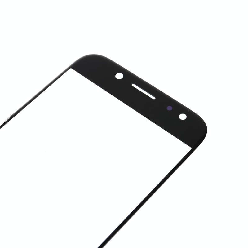 For Galaxy J5 (2017) / J530 Front Screen Outer Glass Lens (Black)