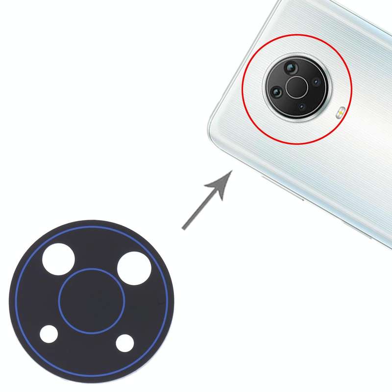 For Nokia G20 10pcs Back Camera Lens