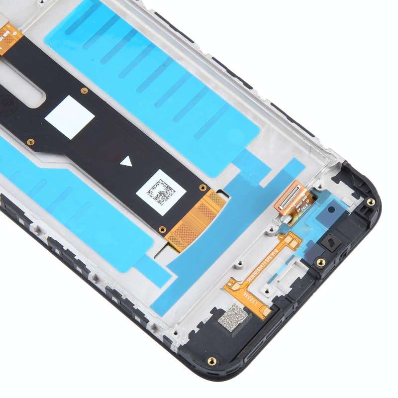 For ZTE Blade V50 Design 4G LCD Screen Digitizer Full Assembly with Frame (Black)