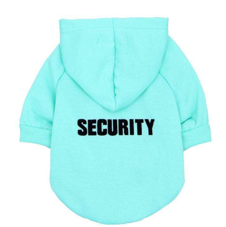 Autumn Winter Fleece Hooded Teddy Pet Dog Sweater Clothes, Size:M(Pink Green)