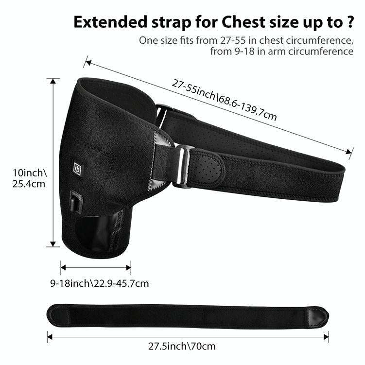 Electric Heating Warm Shoulder Protector To Relieve Shoulder Pain USB Model