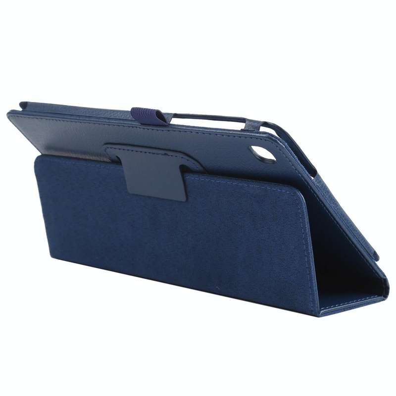 For Samsung Galaxy Tab A7 Lite T220 / T225 Litchi Texture Solid Color Horizontal Flip Leather Cas...