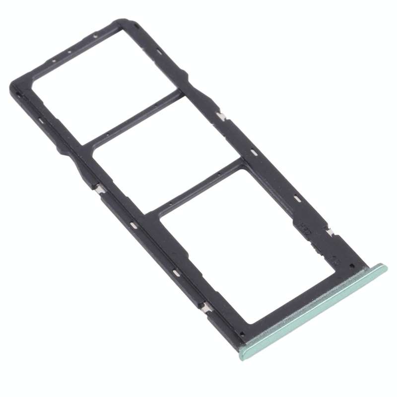 For OPPO Realme 7i (Global)  SIM Card Tray + SIM Card Tray + Micro SD Card Tray (Green)