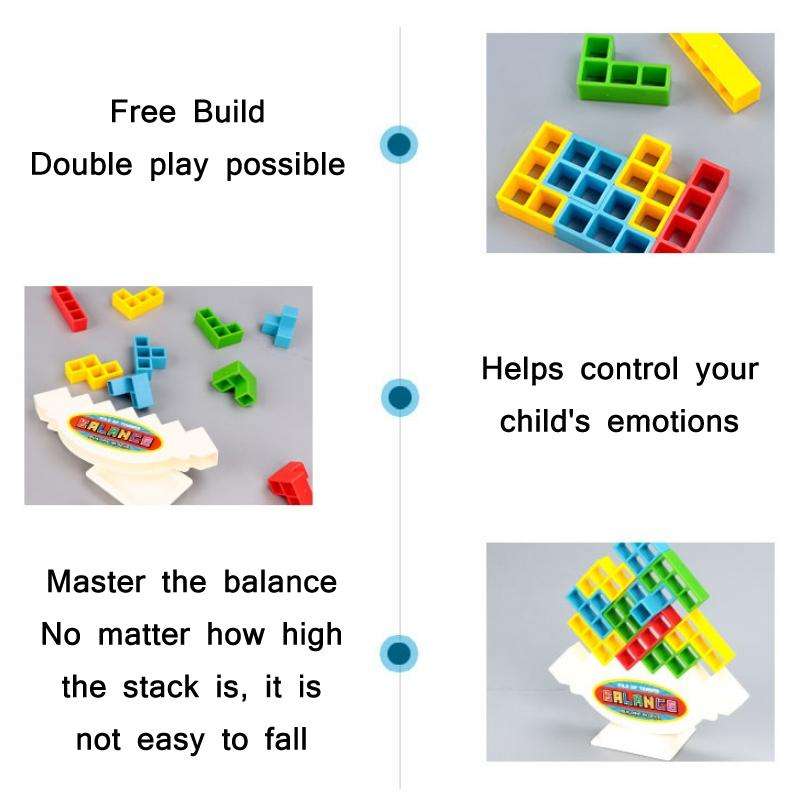 32 PCS Balance Swing Stack High Building Blocks Parent-Child Board Game
