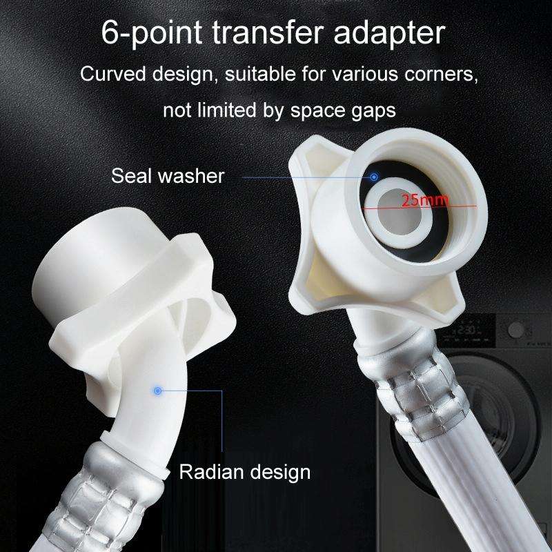 Fully Automatic Washing Machine Water Inlet Hose Adapter, Length: 2m