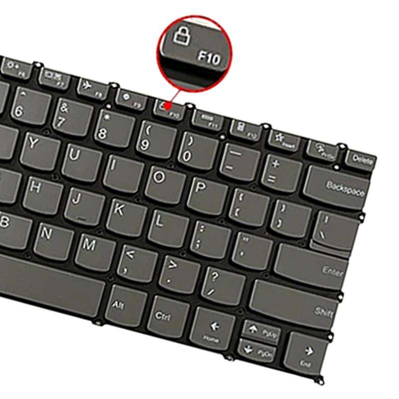 For Lenovo IdeaPad 5 / Yoga Slim 7 Pro  US Version Laptop Backlight Keyboard, F10 Key with Lock I...