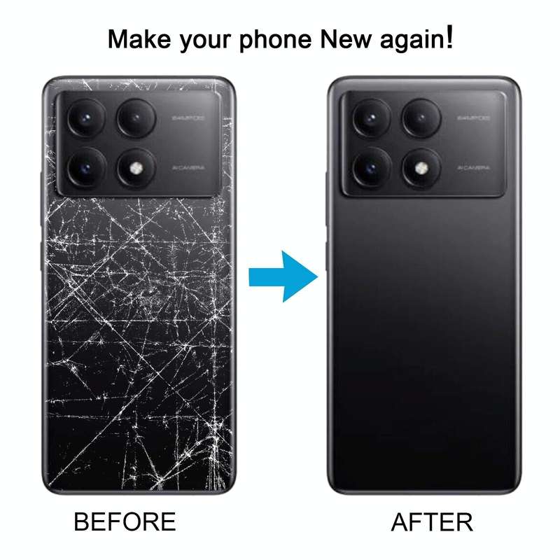 For Xiaomi Redmi K70E Original Battery Back Cover(White)