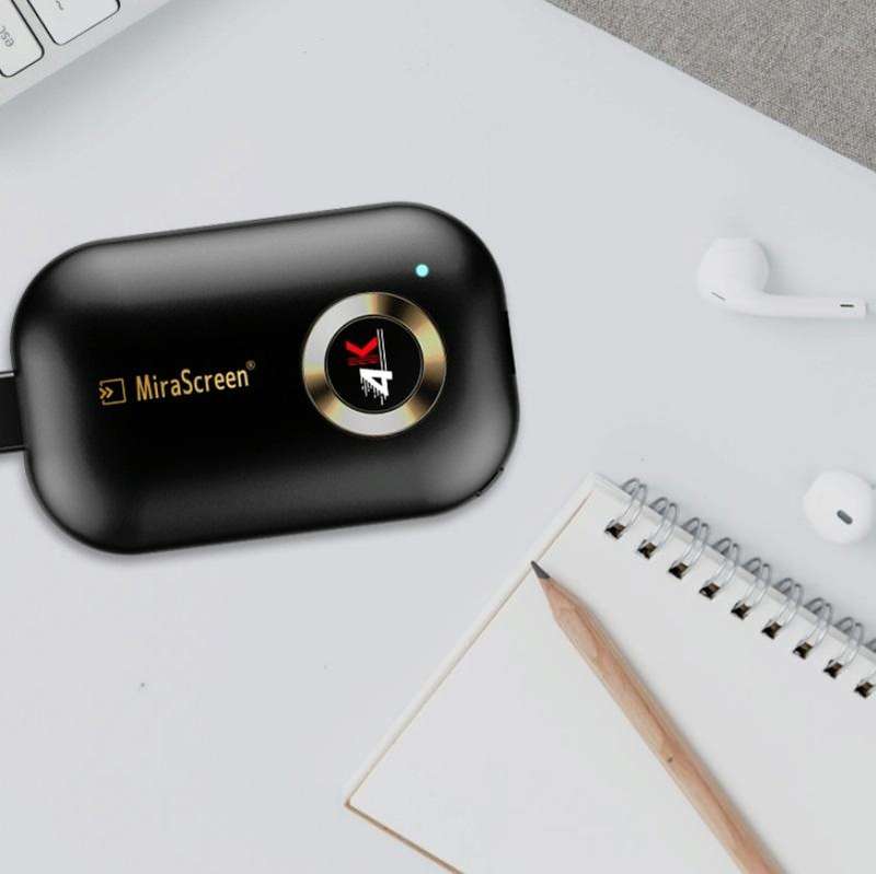 Mirascreen G9 Wireless HDMI Multi-Screen Interaction HD 4K On-Screen Device, Style:5G (Single Cor...