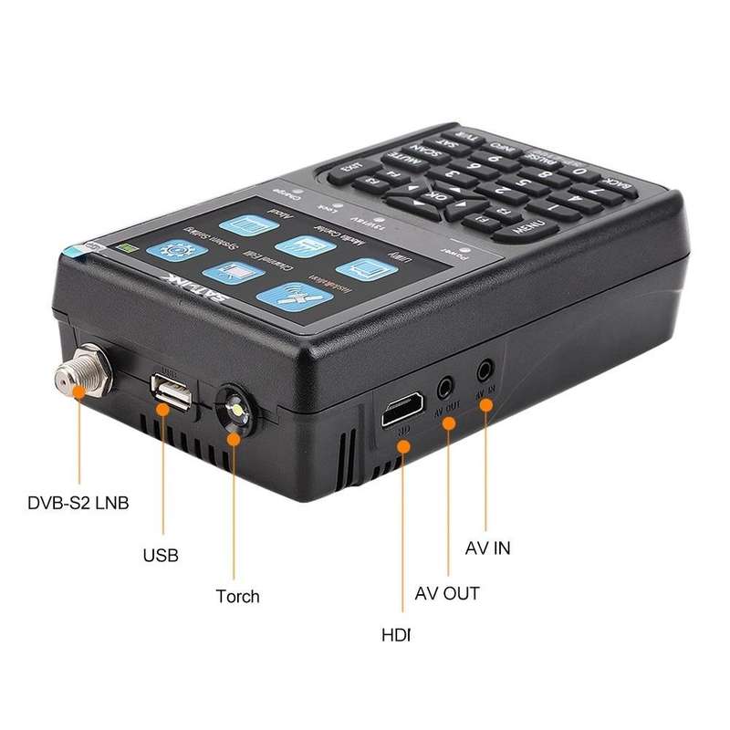 SATLINK SP-2100 HD Finder Meter Handheld Satellite Meter(EU Plug)