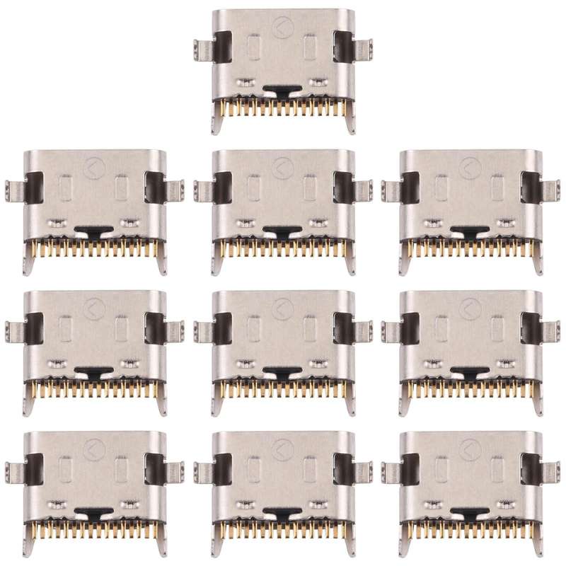 10pcs Charging Port Connector for Samsung Galaxy A22 5G SM-A226B, SM-A226B/DS, SM-A226B/DSN