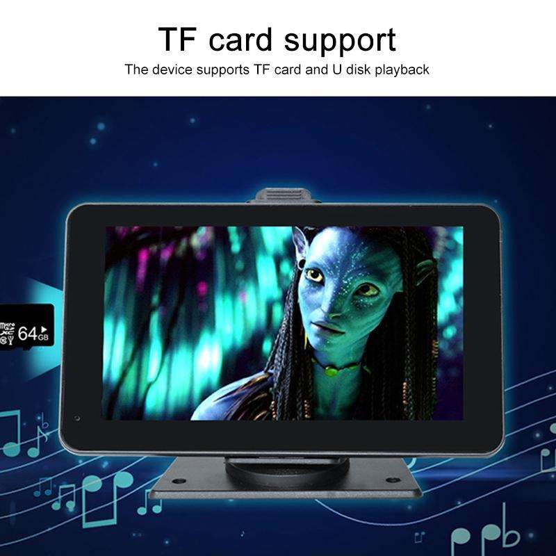 P703S 7 inch Wireless CarPlay Car Navigator Smart Driving Recorder