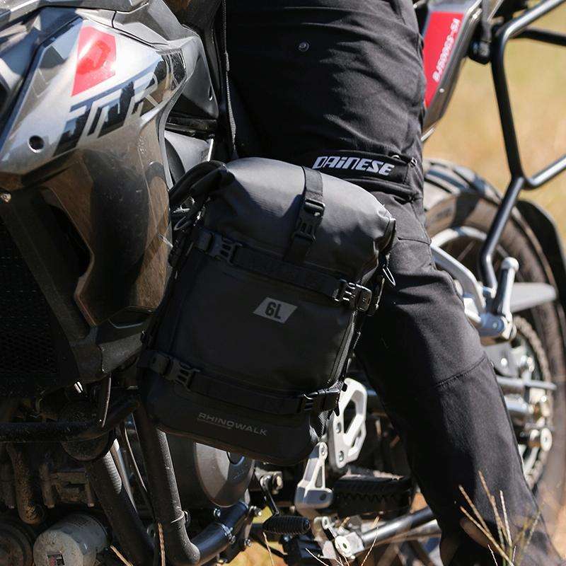 Rhinowalk MT2206 6L Waterproof Motorcycle Bumper Bag Outdoor Riding Bag(Green)