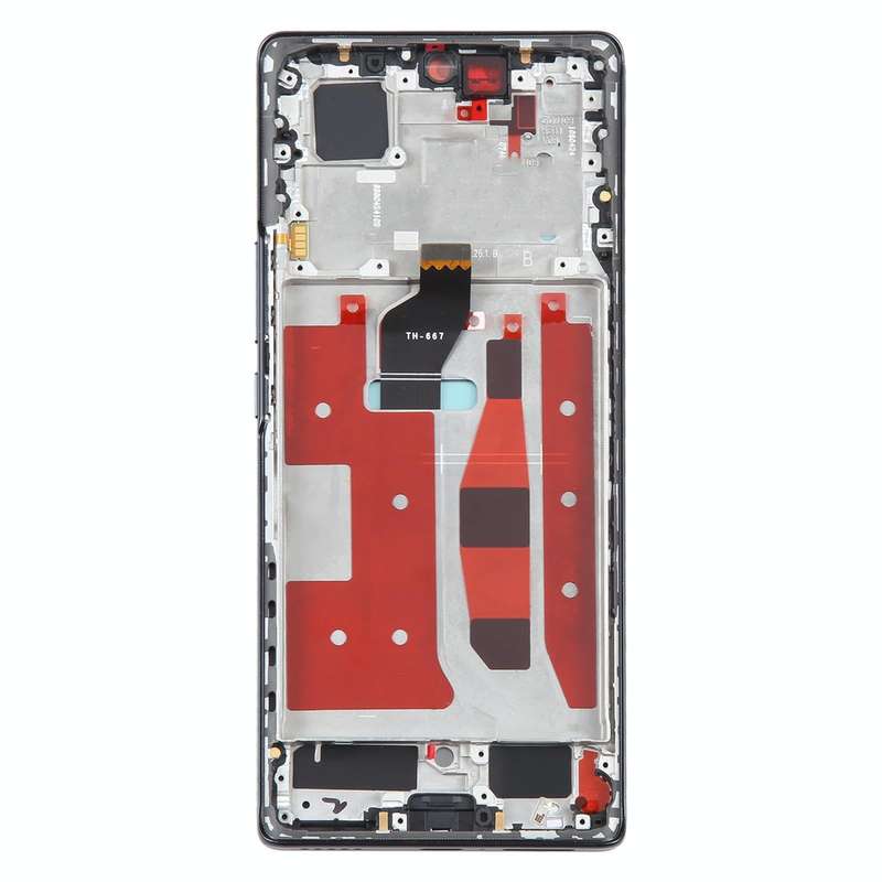 Original LCD Screen For Honor 60 Digitizer Full Assembly with Frame(Black)