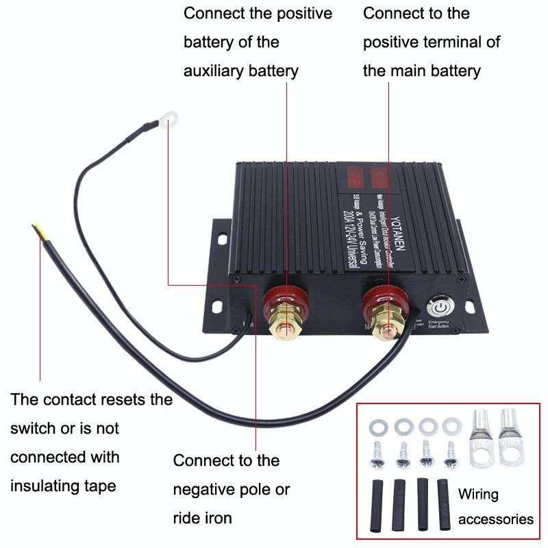 1069 150A RV Modified Dual Battery Protector