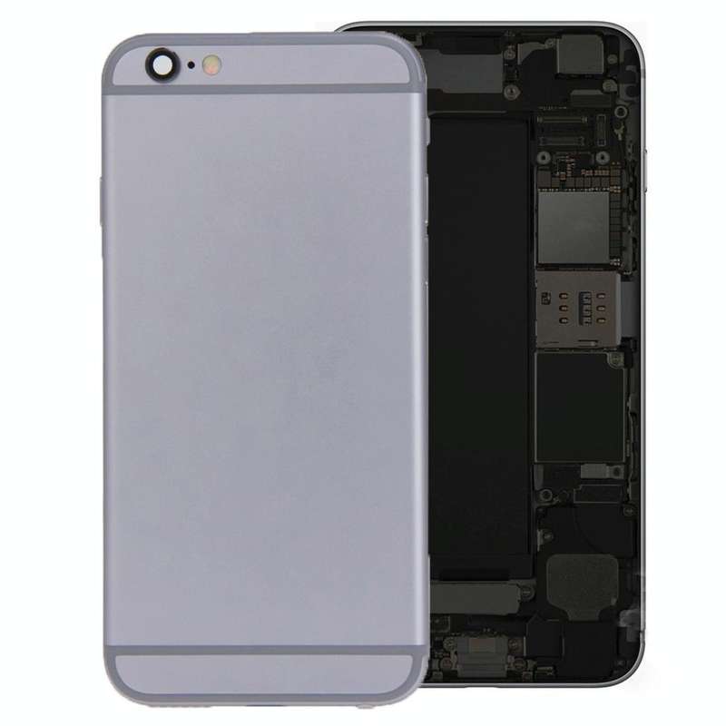Battery Back Cover Assembly with Card Tray for iPhone 6s(Grey)