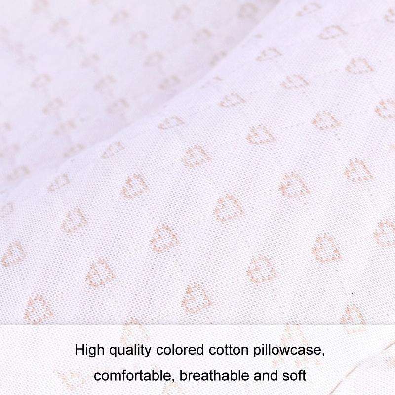 0-1 Year Old Baby Pillow Anti-Head Deflection Shaped Children Pillow, Style: Bear Latex Filling