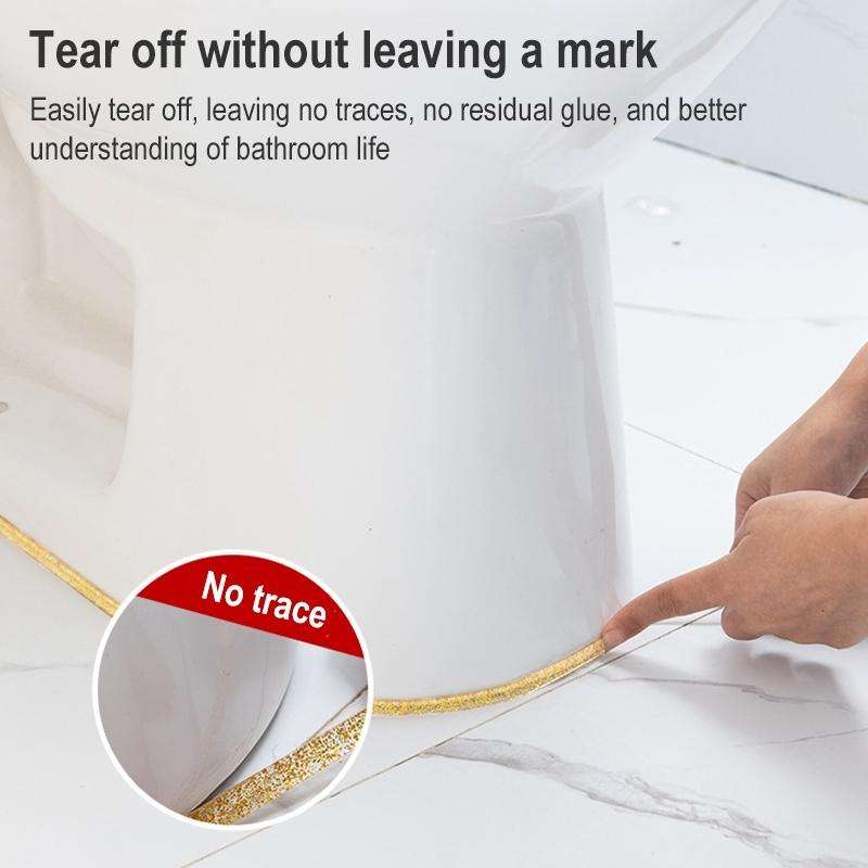 Kitchen Anti-mildew Waterproof Beauty Stitching Stickers Sink Seal Edge Line, Random Color Delive...
