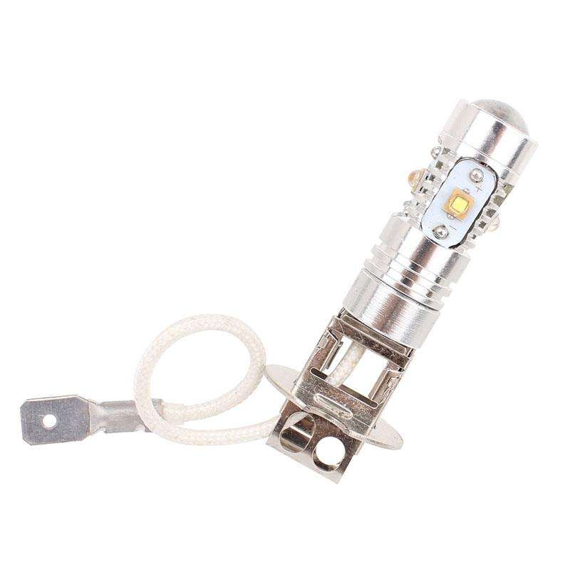 H3 25W 1250LM 6500K White Light 5 XT-E LED Car Foglight , Constant Current , DC12-24V ( Silver + ...