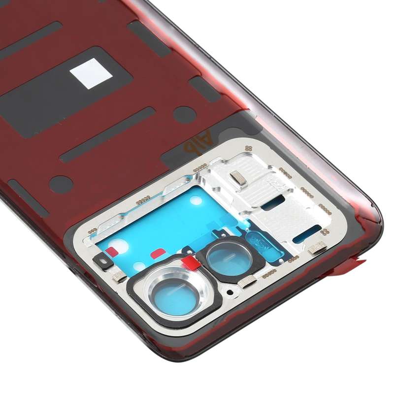Original Ceramics Battery Back Cover for Xiaomi Mi 11 Ultra M2102K1G(Black)