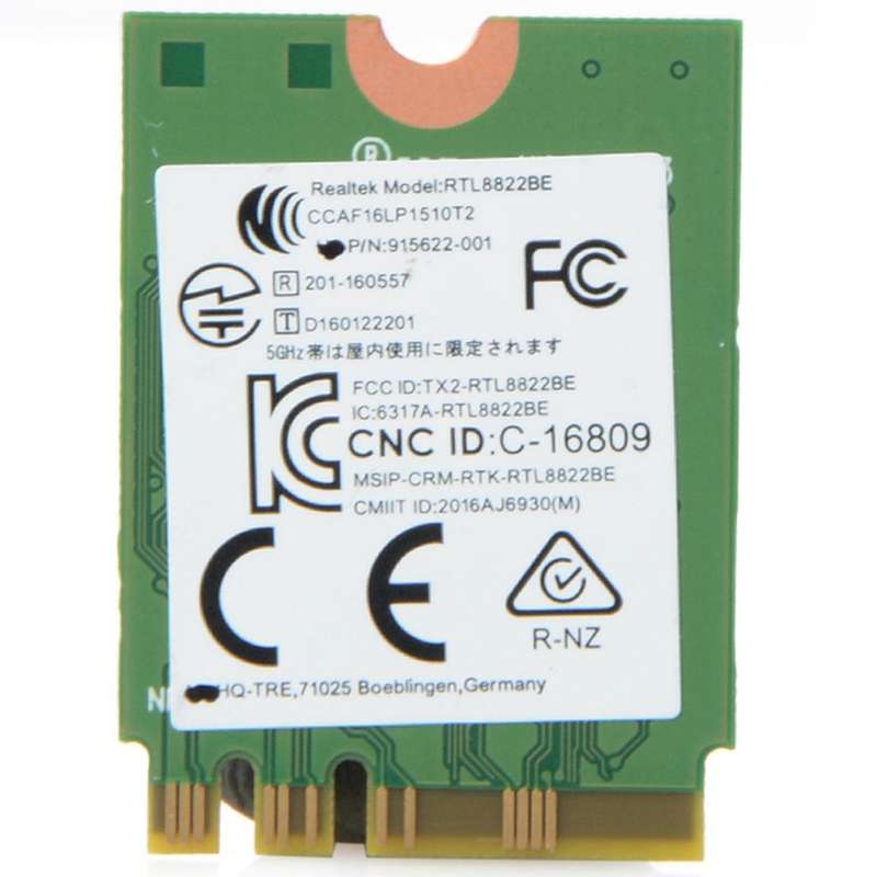 RTL8822BE Dual Band AC 433M Network Adapter Card Bluetooth 4.0 Wireless Network Adapter Card for ...