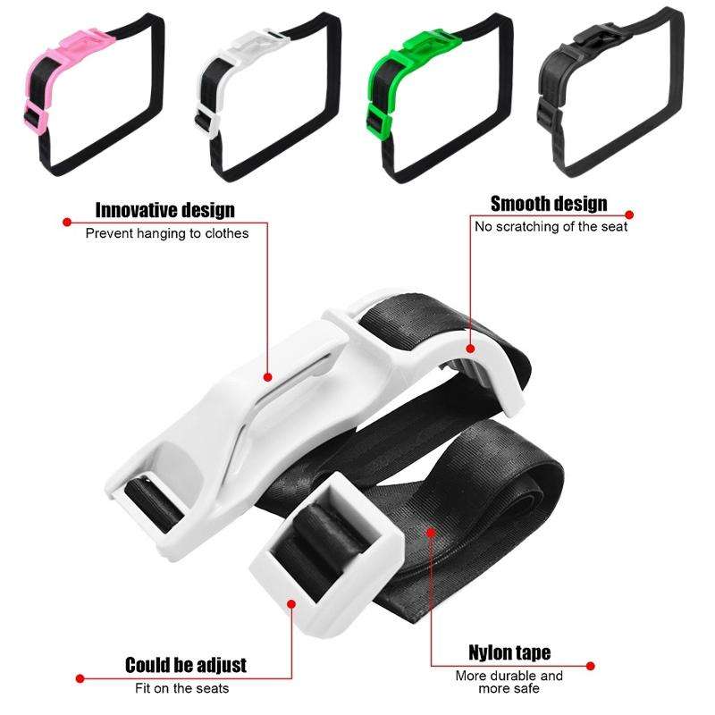 Pregnant Car Seat Belt Anti Stranglehold Belly Protection Fetal Regulator(Pink)