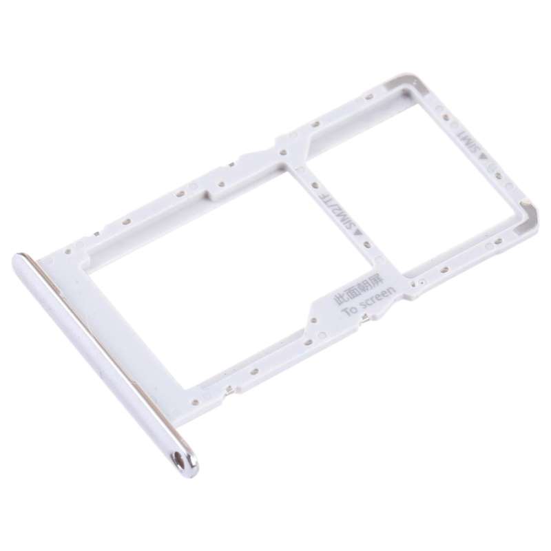 For Huawei Maimang 11 SIM + SIM / Micro SD Card Tray (Silver)