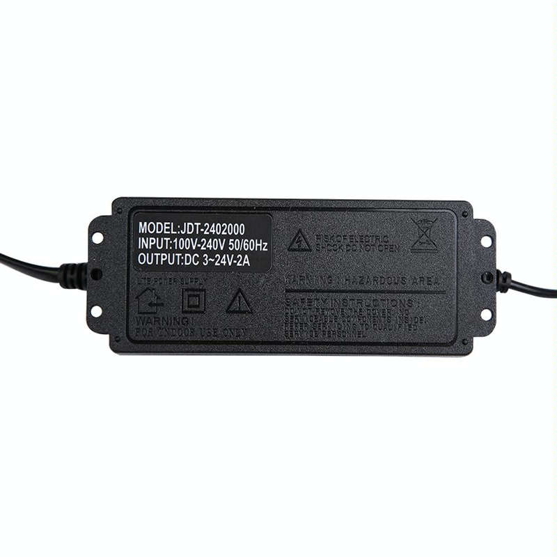 AC To DC Adjustable Voltage Power Adapter Universal Power Supply Display Screen Power Switching C...