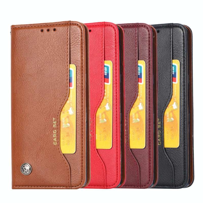 For Samsung Galaxy S22 5G Knead Skin Texture Leather Phone Case(Wine Red)