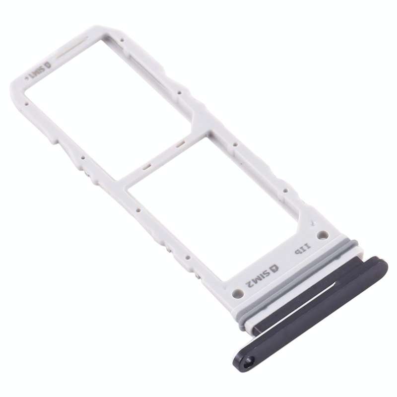 For Samsung Galaxy A90 5G SM-A908 SIM Card Tray + SIM Card Tray (Black)
