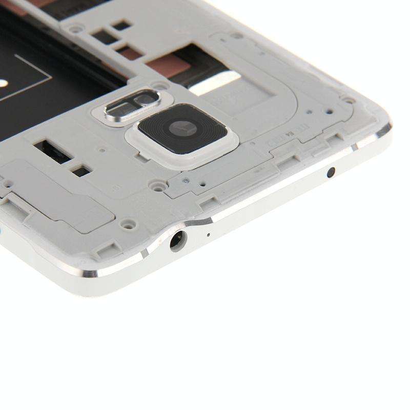 For Galaxy Note 4 / N910V Full Housing Cover (Front Housing LCD Frame Bezel Plate + Middle Frame ...
