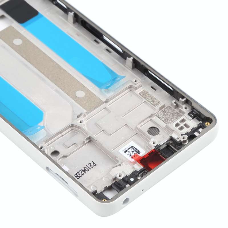 Middle Frame Bezel Plate for Sony Xperia Ace II SO-41B (White)